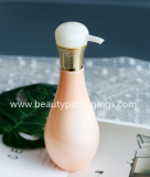 500ml Shinny Bulb Shape Plastic Shampoo Shower Gel Bottle